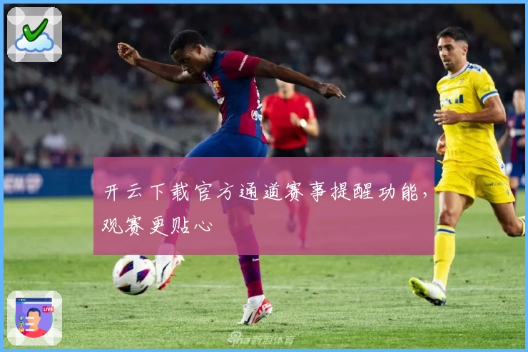 开云下载官方通道赛事提醒功能，观赛更贴心